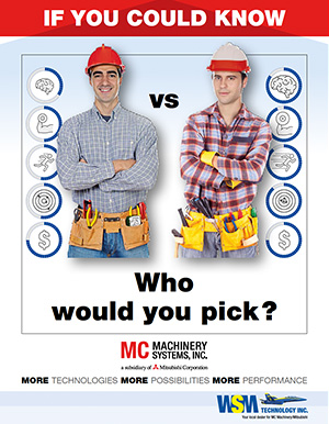 MC Machinery (Mitsubishi EDM) vs. Haas